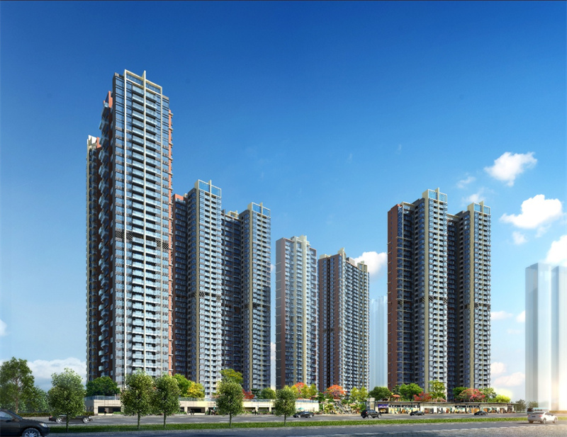 前海东岸 售楼处在售  3 6 — 7 7 平米，精装修现房