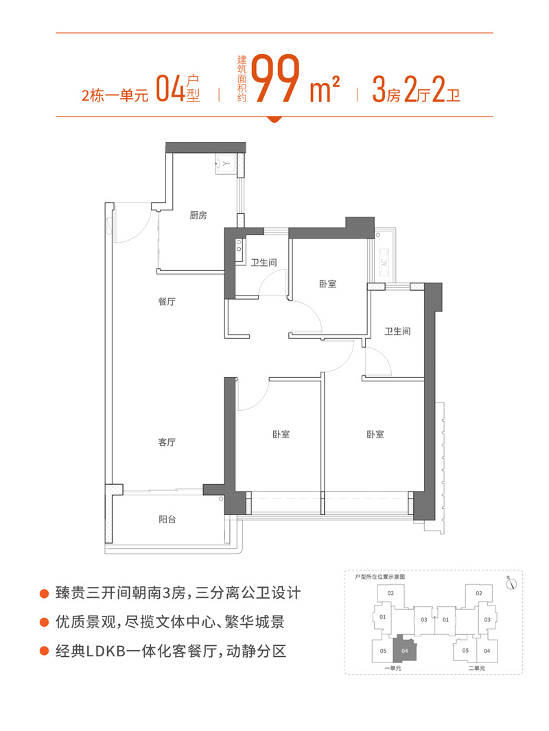 宏发悦见誉府  9 9 平米