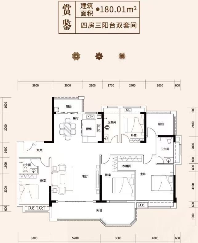 嘉和盛世4居室